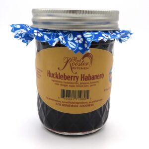 Huckleberry Habanero Jam - Front
