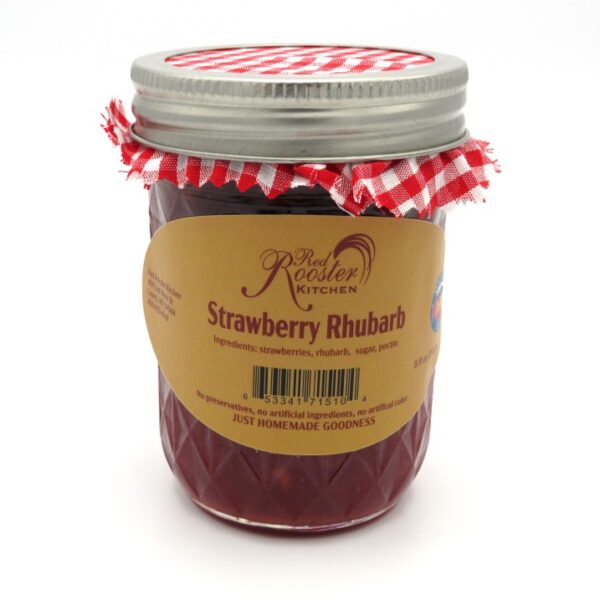 Strawberry Rhubarb Jam - Front